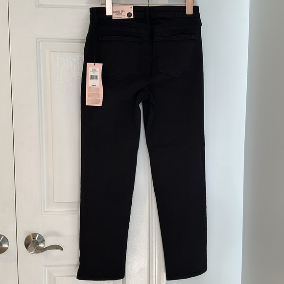 NWT Curves 360 by NYDJ Slim Straight Leg Ankle Jeans in Size 2 - Picture 8 of 11